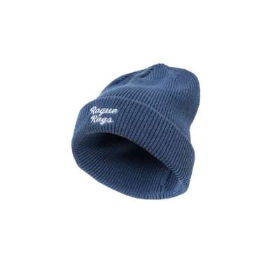3Second x Kick Avenue Beanie Hat Rogue Rags C050324 Blue