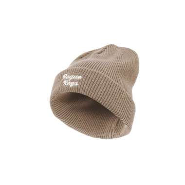 3Second x Kick Avenue Beanie Hat Rogue Rags C050324 Brown