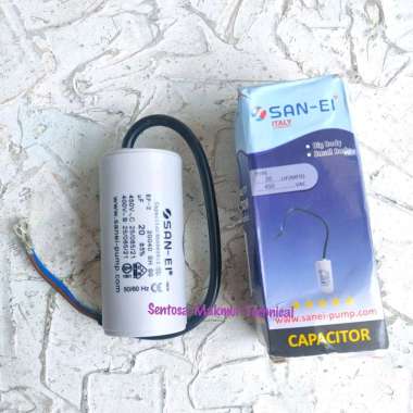 20 UF Kapasitor Capasitor Bulat Kabel Pompa Air 20UF 450V