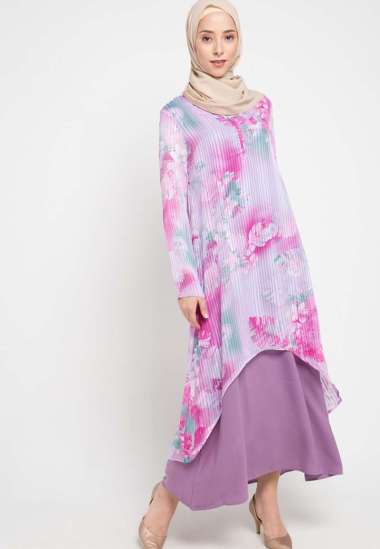 Azzar Gloria Maxi Dress In Pink S