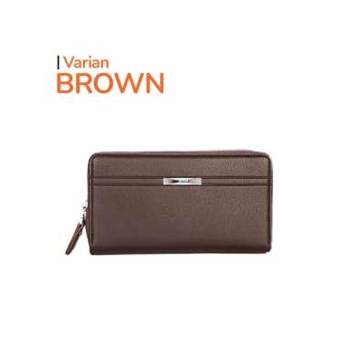 Goto Veneta Cluth Hand Bag Tas Tangan Dompet Hp Kartu Pria Wanita BROWN