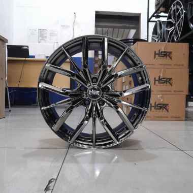 Velg Mobil R18 warna Black Chrome limited Edition buat Alphard, Xpander, Rush, Terios, Juke, Zenix, 