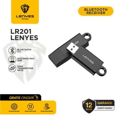 Lenyes LR201 Bluetooth Receiver USB Wireless Audio Dongle Car Speaker