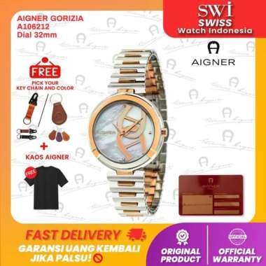 Jam Tangan Wanita Analog Aigner A106212 Gorizia
