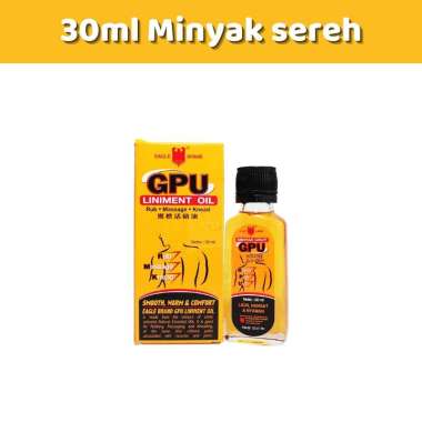 MINYAK URUT GPU JAHE, PALA, SEREH 30ML sereh