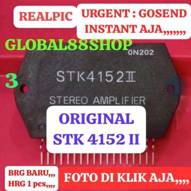 ORIGINAL STK4152II STK 4152II 4152 II IGBT IC TRANSISTOR MESIN LAS TRAPO