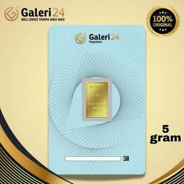 Emas Batangan Galeri 24 5 GRAM - Emas Galeri 24