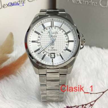 Jam Alexandre Christie Pria AC 8691 AC8691 Silver White