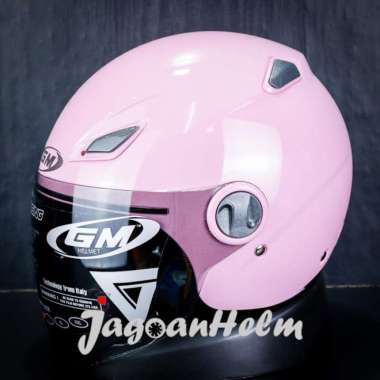 GM HELM VENUS HIJAB SOLID | PINK PASTEL | SINGLE VISOR L