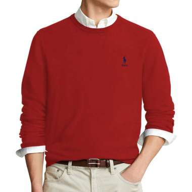 POLO SPORT - 70.0013.10 Mens Sweatshirt - Red L