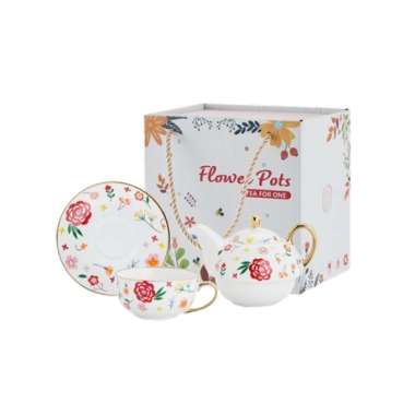 Hampers cangkir teapot parsel lebaran hadiah natal idul fitri gelas