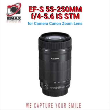 New Lens Ef-S 55-250Mm F/4-5.6 Is Stm / Is Ii Camera Lensa 55 250 Mm Diskon 55-250mm IS STM
