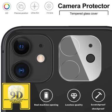 LP Full Camera Ring Tempered Glass iPhone 11 - Anti Gores Kamera Lens