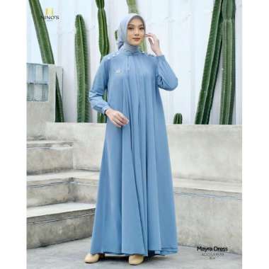 Mayra Dress By Ninos Design Blue