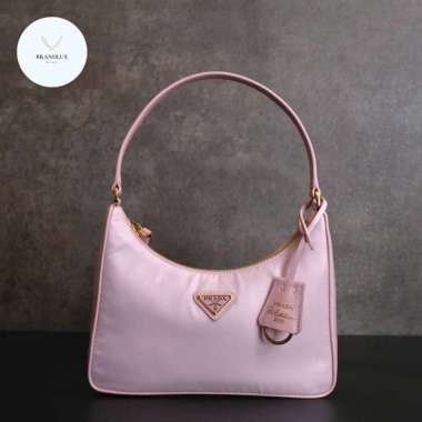 PRADA Nylon Tote Bag Re - Edition 2005 - 100% Authentic Pink Ghw