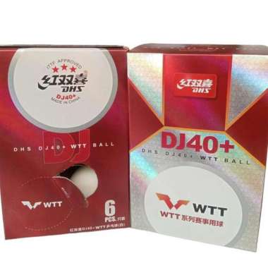 BOLA PINGPONG DHS WTT DJ40+ ORIGINAL