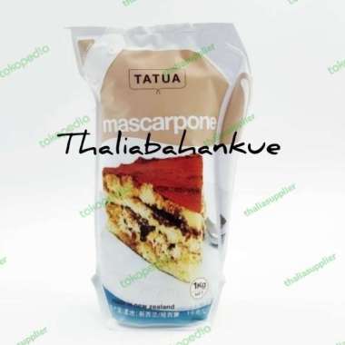 TATUA MASCARPONE CREAM 1KG CREAM KENTAL CAMPURAN TIRAMISU CAKE DLL