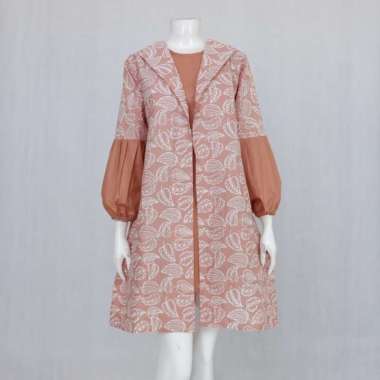 TUNIK PERTIWI 02 | TUNIK BATIK SEMI BLEZER MOTIF BATIKPARANG XXXL Coksu