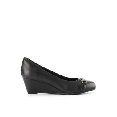 Hush Puppies Wedges Wanita Bella Jansen Black 8 Black