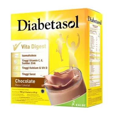 Promo Harga Diabetasol Special Nutrition for Diabetic Chocolate 1000 gr - Blibli