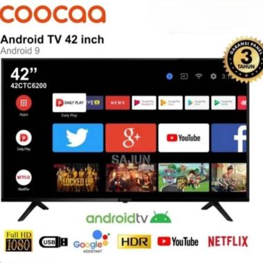 COOCAA Smart LED TV 42 Inch 42CTC6200 Android TV