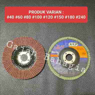 Flap disc KTP Amplas susun kipas mata gerinda #240