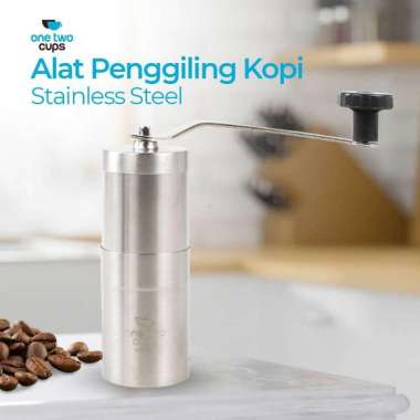 Alat Penggiling Biji Kopi Manual Coffee Grinder Portable WFCG9800 Alat Kopi Mesin Ekspreso Kapsul Lo
