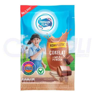 Kompleta Susu Bubuk Berkualitas Frisian Flag Rasa CHOCOLATE