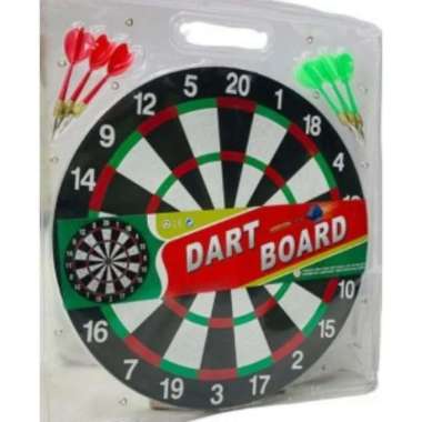 Mainan Anak Papan Dart magnet / Magnetic Dart game board 36 cm