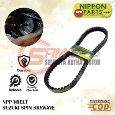 Vbelt NPP Motorcycle Belt Suzuki Spin Skywave Drive Timing Vanbelt Motor Matic