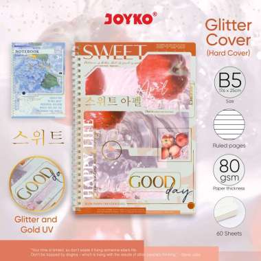 Buku Tulis Catatan Bergaris Ruled Notebook Joyko NB-727 Apple