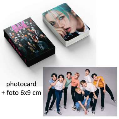 photocard Stray Kids STAR 2 sisi 55pcs agk097 photocard + foto