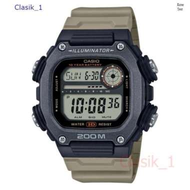 Original 100%!! Casio DW-291HX-5AVDF Jam Tangan Pria Rubber Coklat