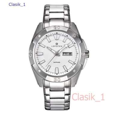 Original 100&!! Jam Tangan Pria LOFOTEN 6505 F-6505 Sapphire SILVER