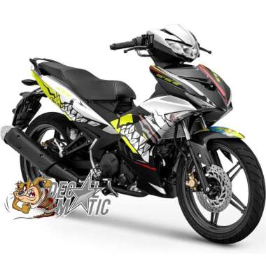 Decal MX KING 150 Full Body Stiker Motor Yamaha Jupiter MX King 135 / 150 Full Body - Shark Hiu Jupi