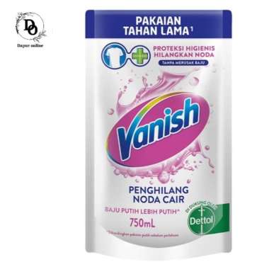 VANISH LIQUID WHITE REFFIL 750ML