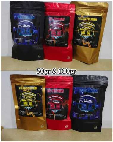 Mr 88 Snakehead 50Gr 100Gr Pelet Ikan Channa Asiatica Barca Pulchra Red - 100Gr