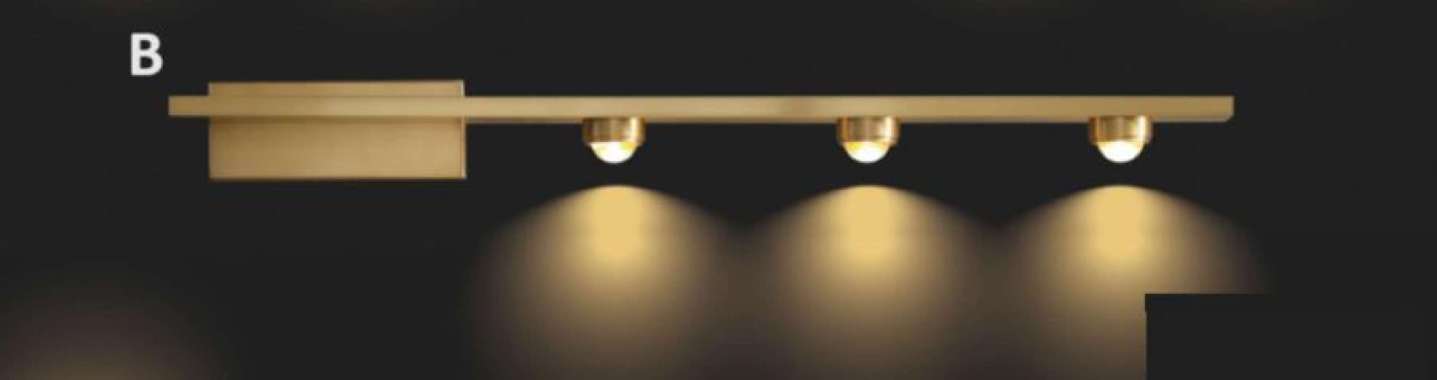 FL 1704 LAMPU DINDING SOROT MODERN MINIMALIS LUKISAN WASTAFEL CAFE B