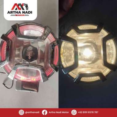 Lampu Sorot Lampu Tembak Daymaker Variasi Universal Segala Motor [1] Bulat Bohlam H3