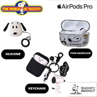 CASE AIRPODS PRO CASE 2019 / AIRPODS 3 SNOOPY - MARKMARKET Airpods Pro2019 Thin Hardcase