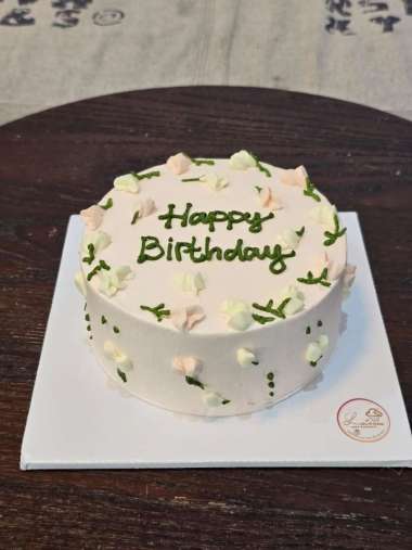 Korean Cake Viral Cake Birthday Butterfly Colorful cake Flower D15