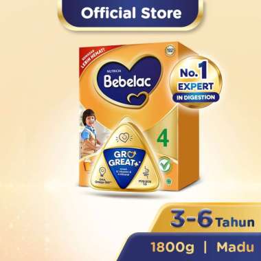 Promo Harga Bebelac 4 Susu Pertumbuhan Madu 1800 gr - Blibli