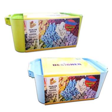 Panlos 699008 Designer Intelligence Toy Bricks - Panlos Builerds Green