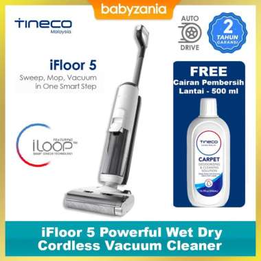 Tineco iFloor 5 Powerful Wet Dry Cordless Stick Vacuum Cleaner