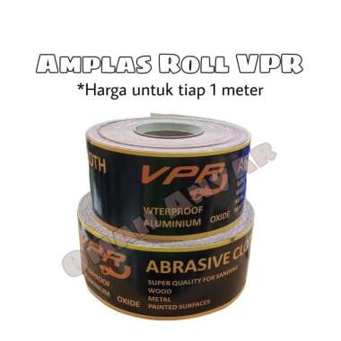 Amplas Roll VPR Meteran Kertas Gosok Grid 150