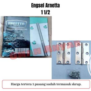 1 PASANG Engsel Kotak Hampers Souvenir SS Stainless Steel 1" & Engsel Arnetta ENGSEL ARNETA 1 1/2"
