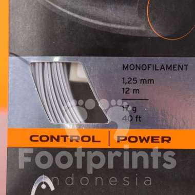 Head Hawk Senar Raket Tenis Tennis Strings Original Abu-abu