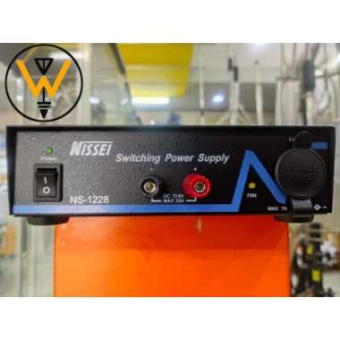 NISSEI NS-1228 SWITCHING DC PSU 13.VDC/28A : 110/220VAC (EU-PLUG)