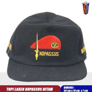 Topi Logo Kopassus - Topi Pilkep Kopassus Laken