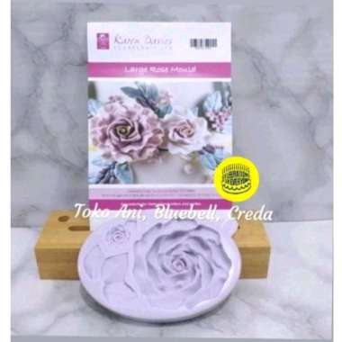 Karen Davies Silicone Fondant Mold / Gumpaste Mold Large Rose ± ∅ 8 cm, H 1 cm ( 3330069 )